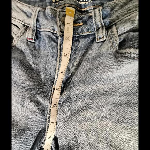 IDYLLWIND Women's Boot Cut Flared Blue Denim Size 4 - Picture 10 of 15